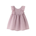 Vestido cuadros Vichy con volantes
