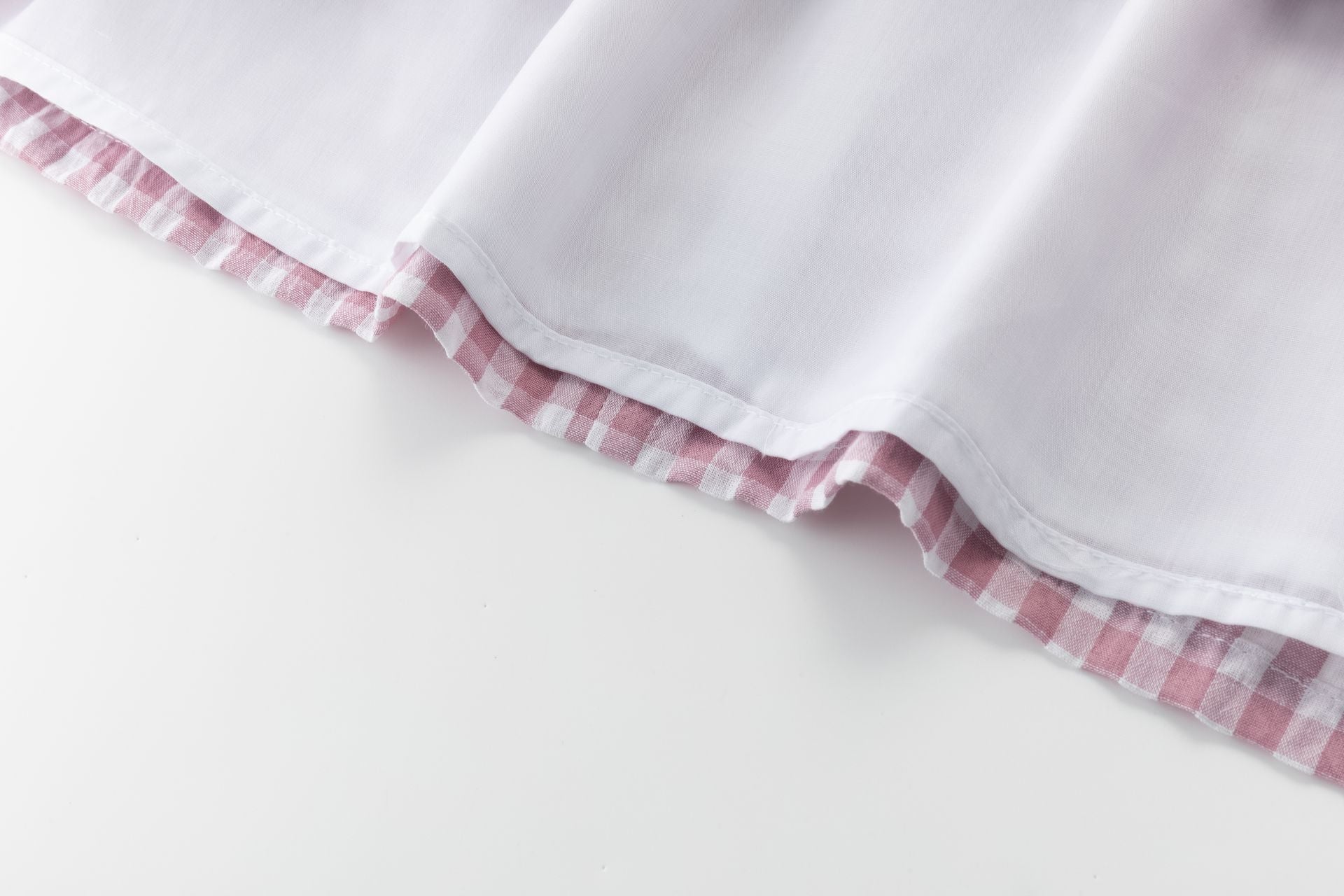 Vestido cuadros Vichy con volantes