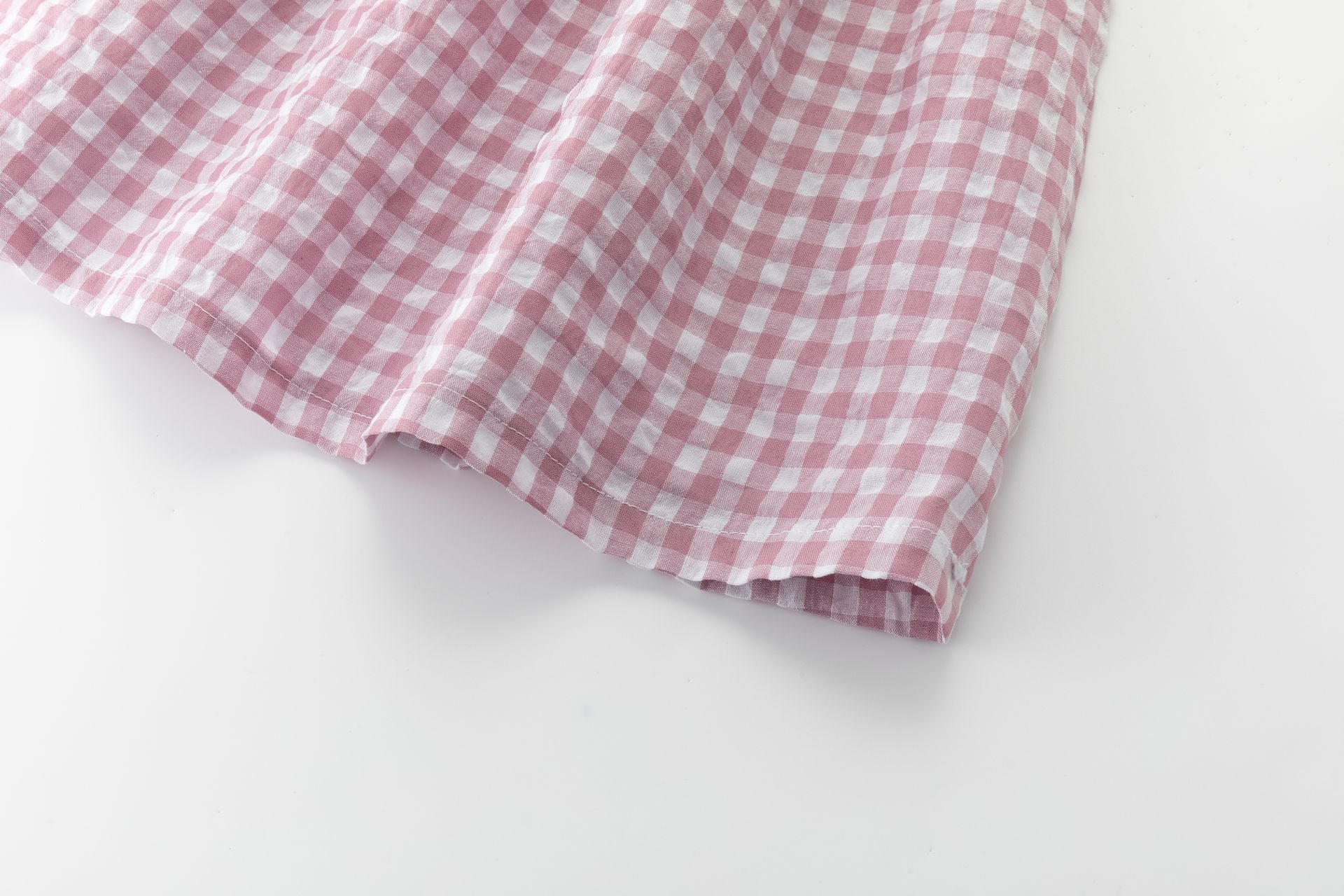 Vestido cuadros Vichy con volantes