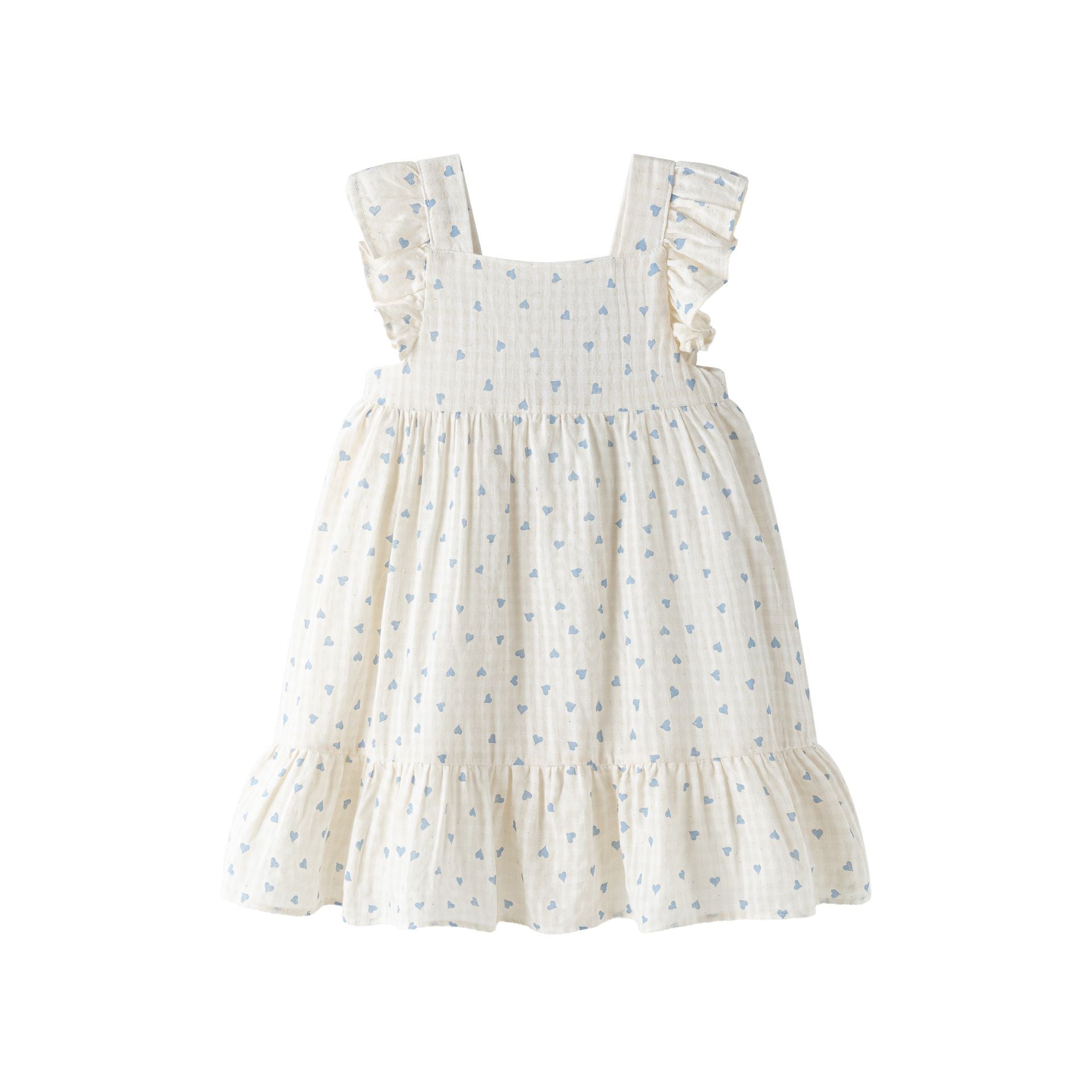Vestido volantes