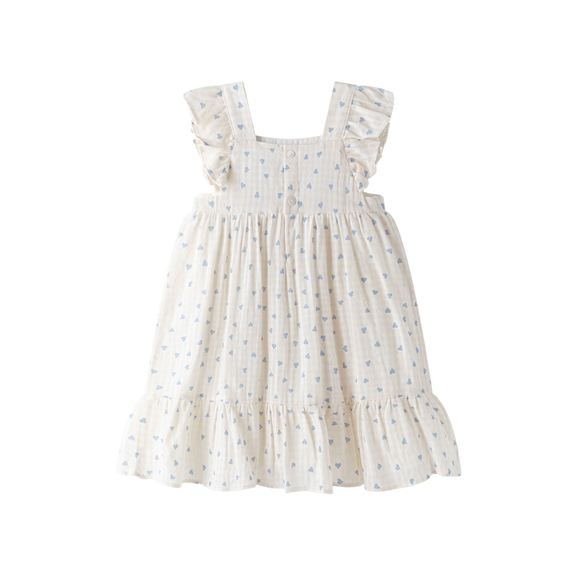 Vestido volantes