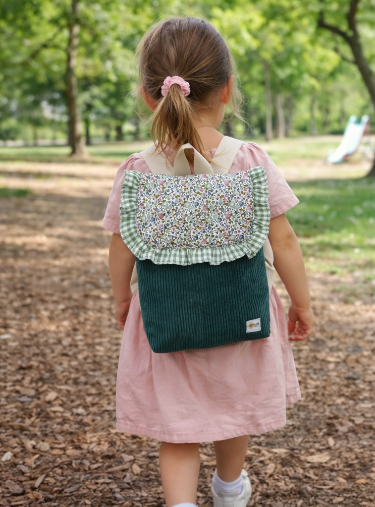 Mochila infantil con solapa