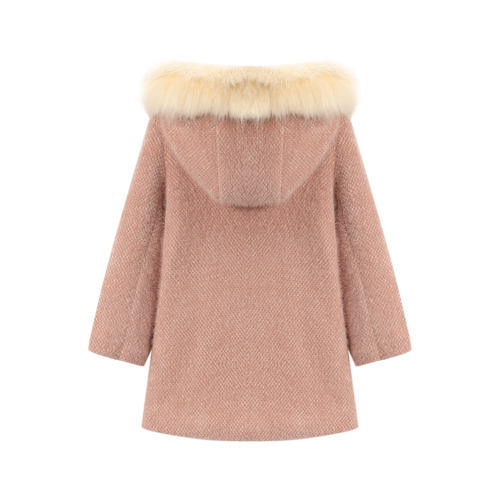 Abrigo paño niña