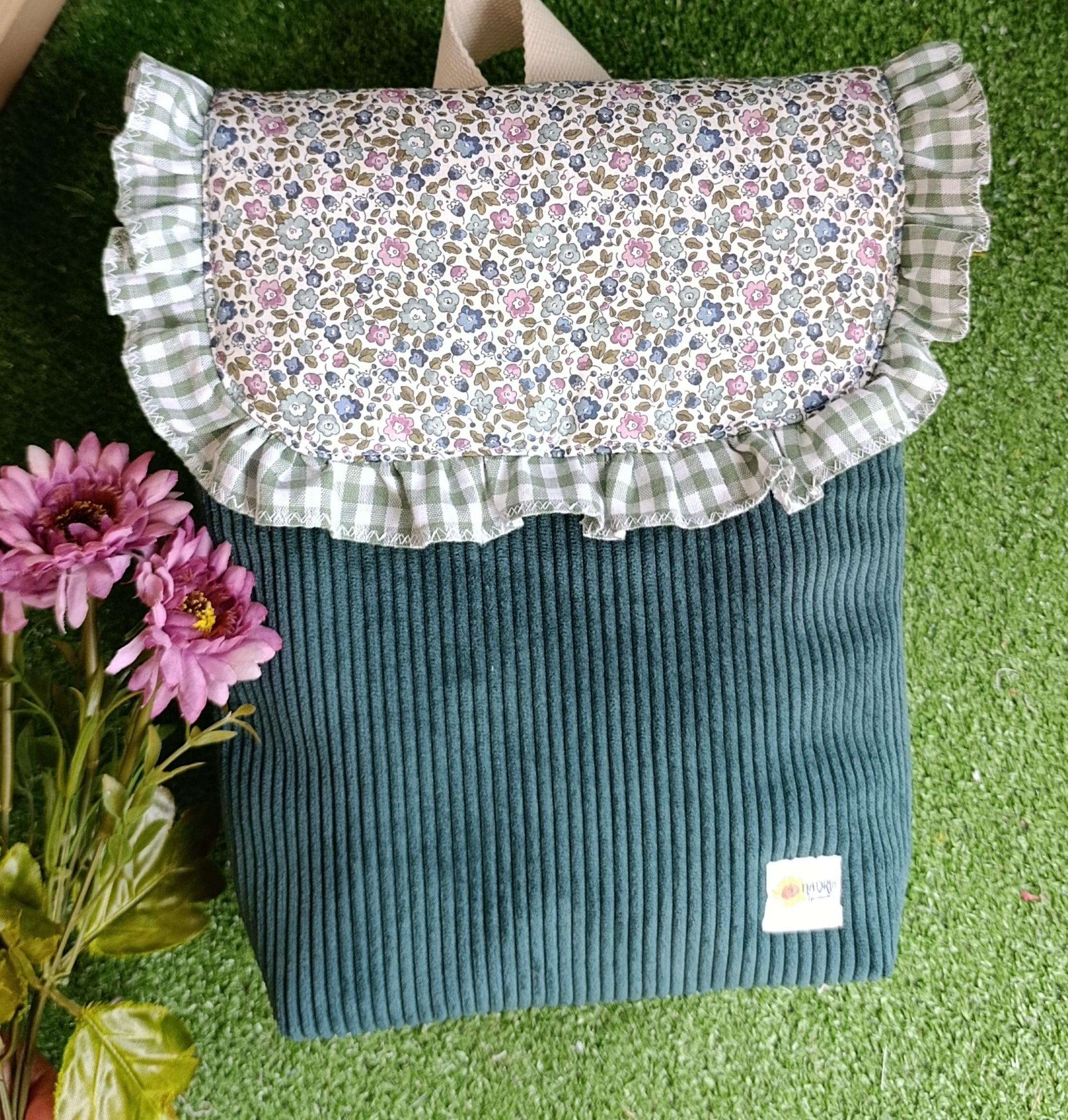 Mochila infantil con solapa