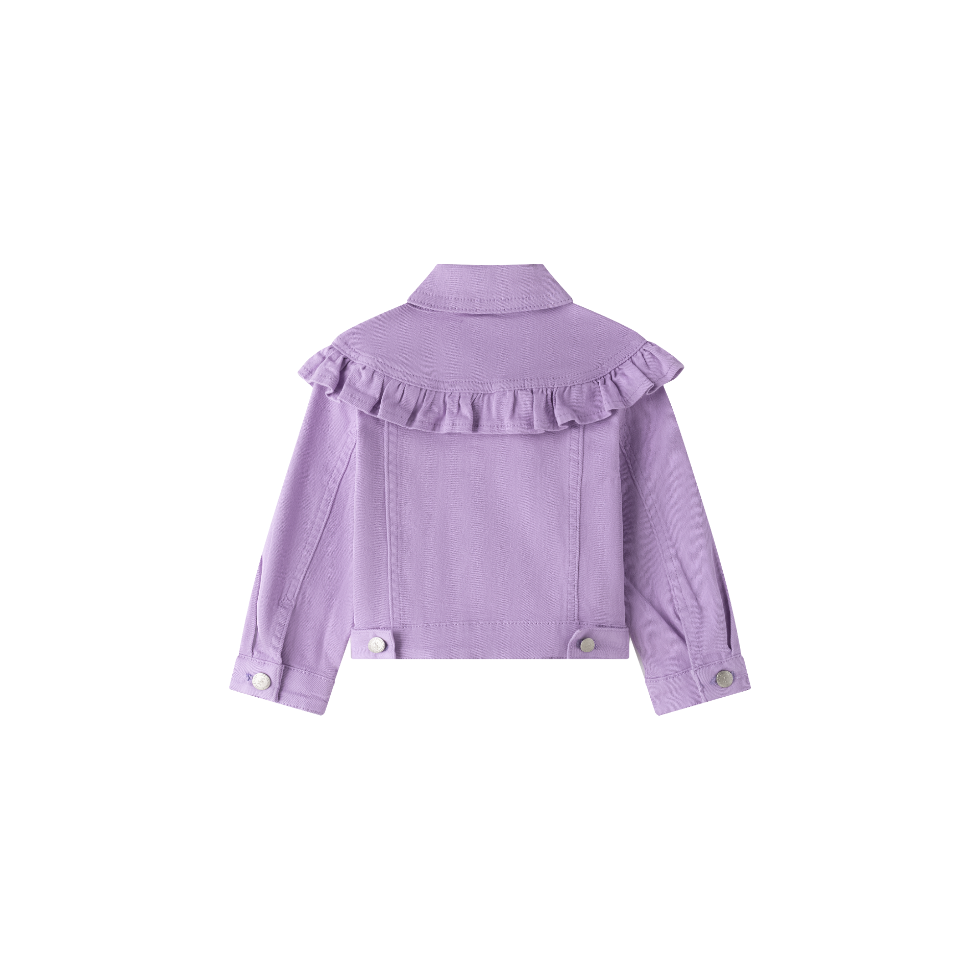 Chaqueta vaquera lila