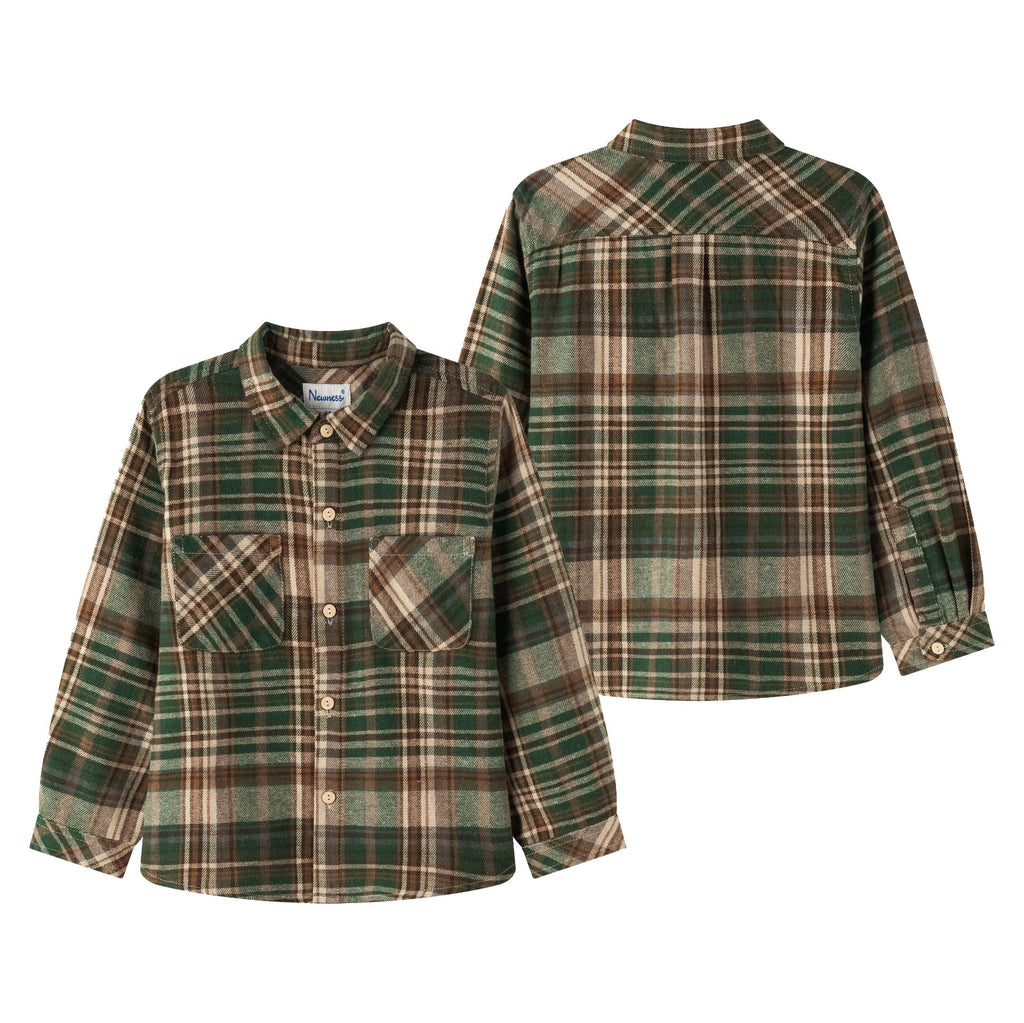 Camisa cuadros niño