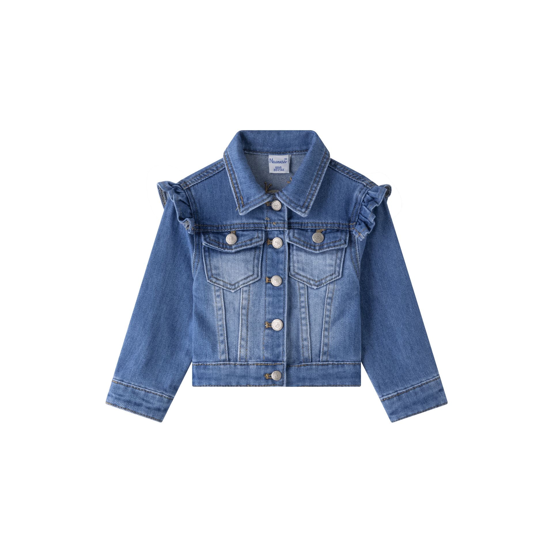 Chaqueta vaquera mariposas