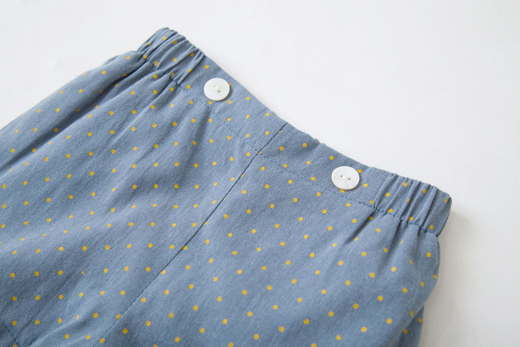 Conjunto pantalón corto + camisa niño