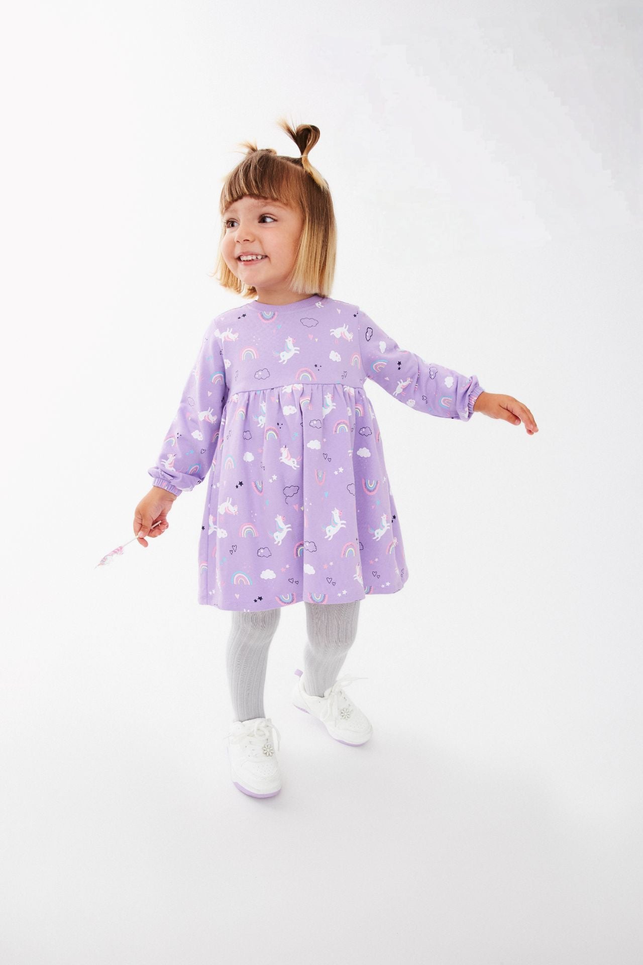 Vestido sudadera unicornios