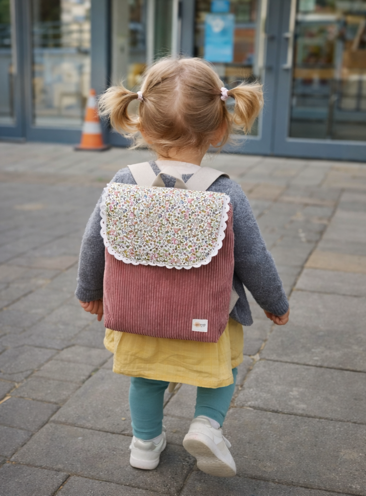 Mochila infantil con solapa