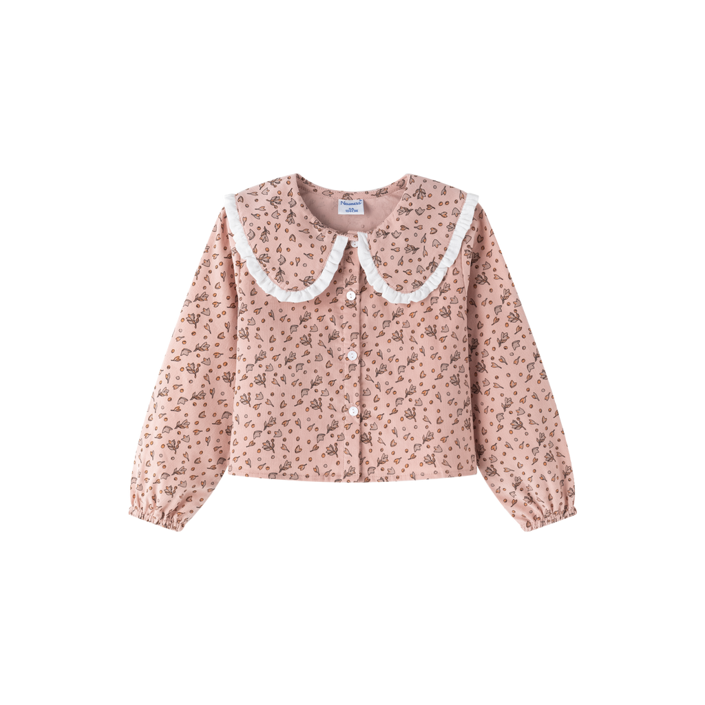 Blusa micropana flores